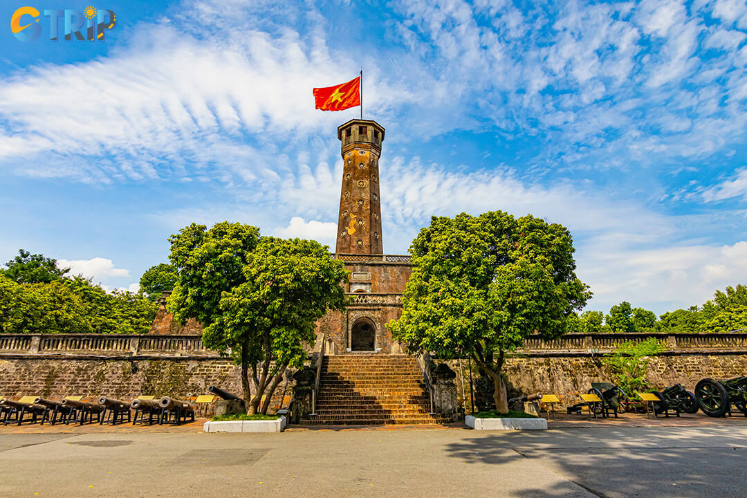 A proud symbol of Hanoi’s resilience, the historic Flag Tower rises 41 meters above the city, offering sweeping views and a direct link to Vietnam’s heroic past