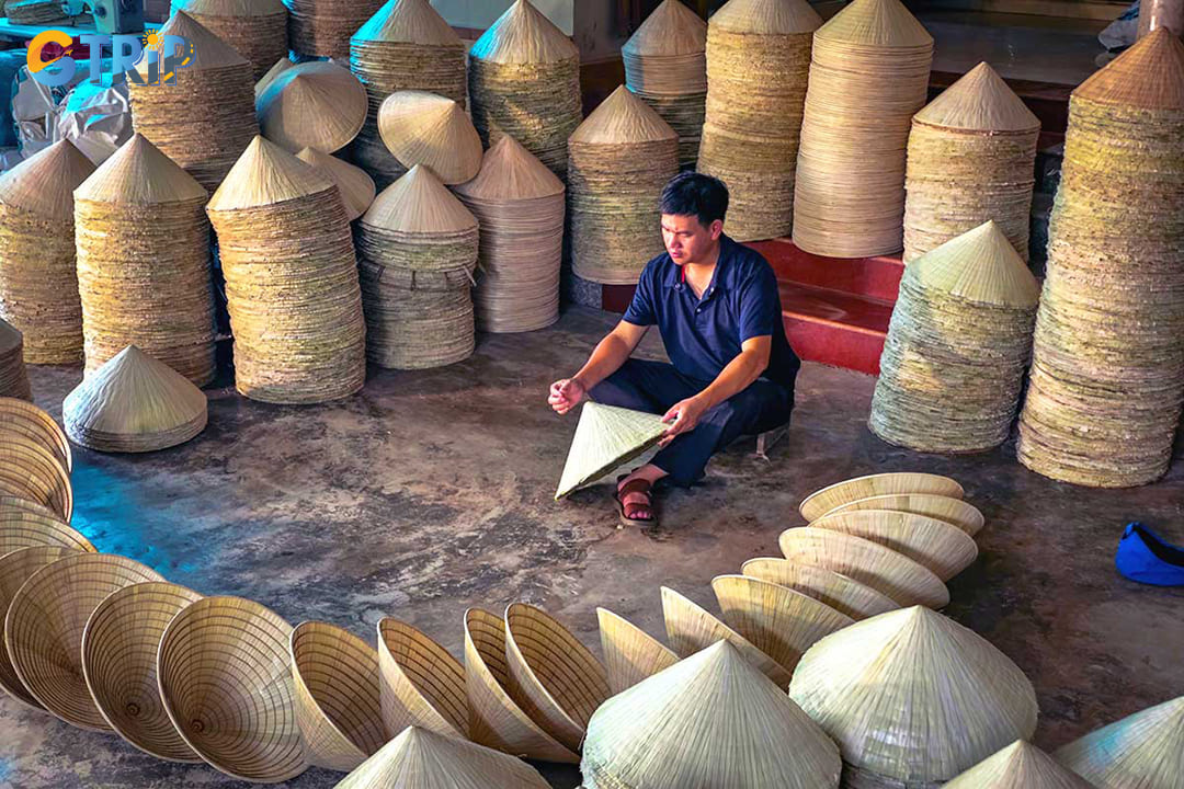 Chuong Conical Hat Village has crafted Vietnam’s iconic Non La for over 300 years, offering market days to witness and buy handmade hats
