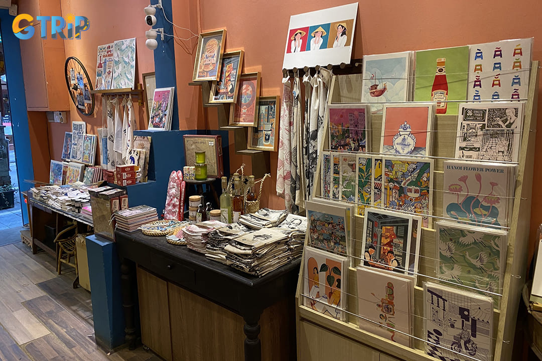 Collective Memory blends art, design, and history, offering unique posters, decor, and handcrafted gifts in a stylish Indochine-inspired space