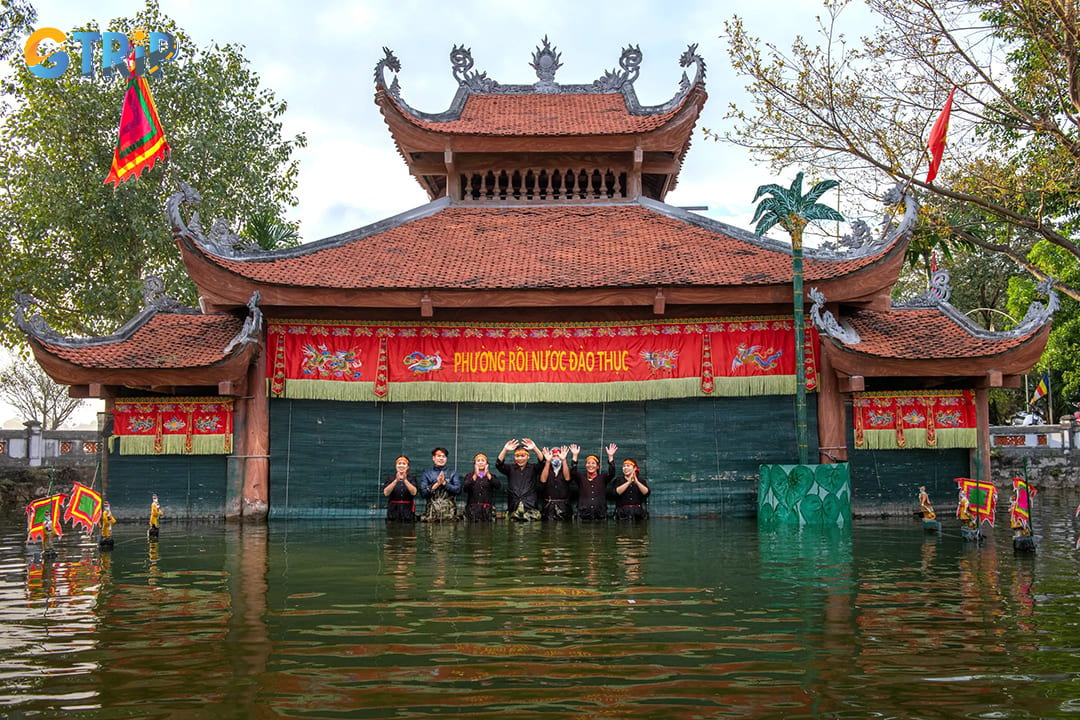 Dao Thuc Water Puppetry Village preserves a 300-year-old art, where wooden puppets dance on water to live music in magical folklore performances