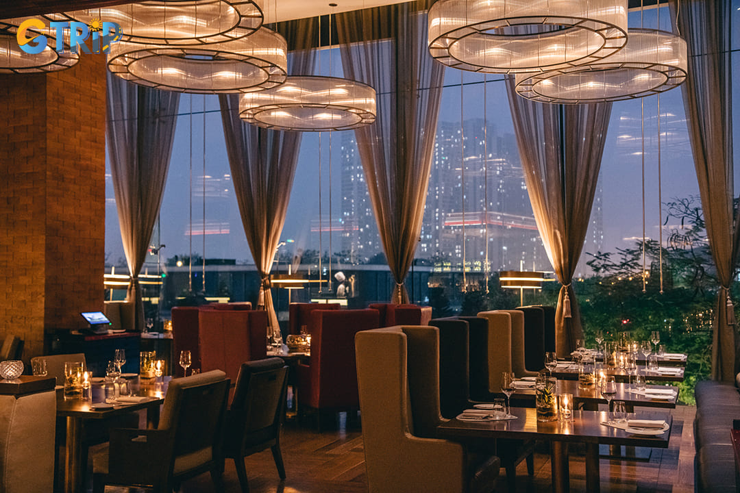 French Grill at JW Marriott Hanoi redefines luxury dining with modern French cuisine, an impressive open kitchen, and an elegant, intimate atmosphere