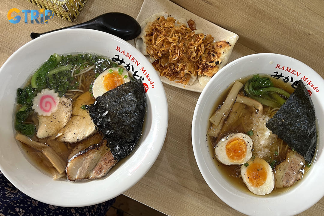 Mikado Ramen is a late-night favorite, serving affordable Shio, Shoyu, and Miso ramen in a casual, welcoming setting until 1:00 AM