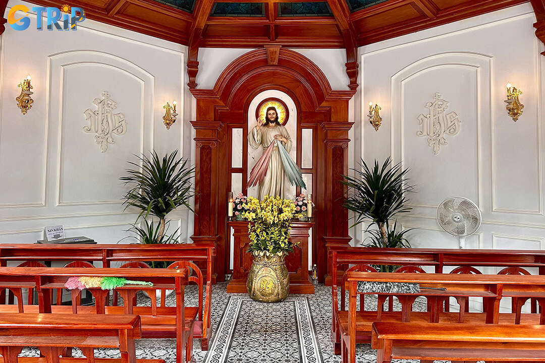Phung Khoang Church is a serene century-old French-Gothic landmark in Hanoi, offering both historical charm and a peaceful escape from the city