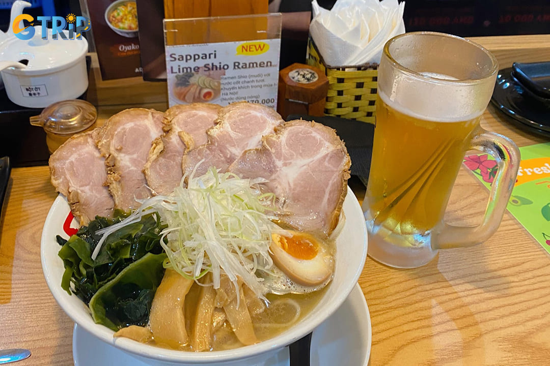 Ramen & Butadon OYAM serves authentic Japanese comfort with flavorful ramen and tender chashu, highlighted by its classic Shoyu broth
