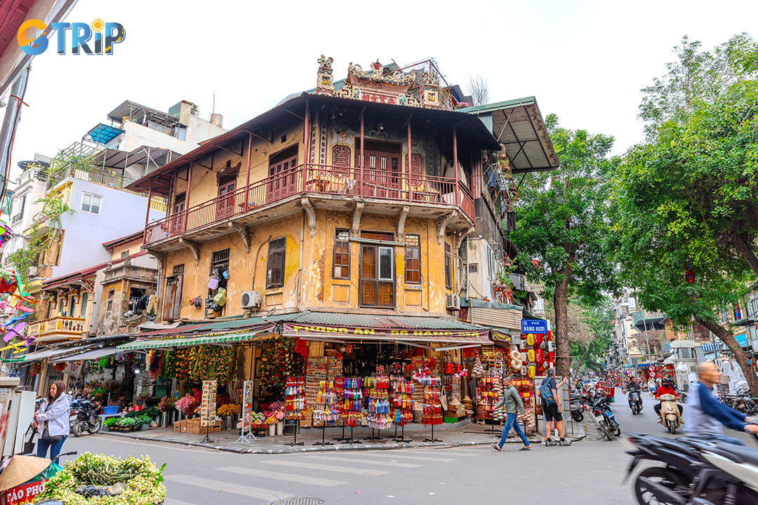 You can feel the pace and also the vibe of Hanoi by walking around this city