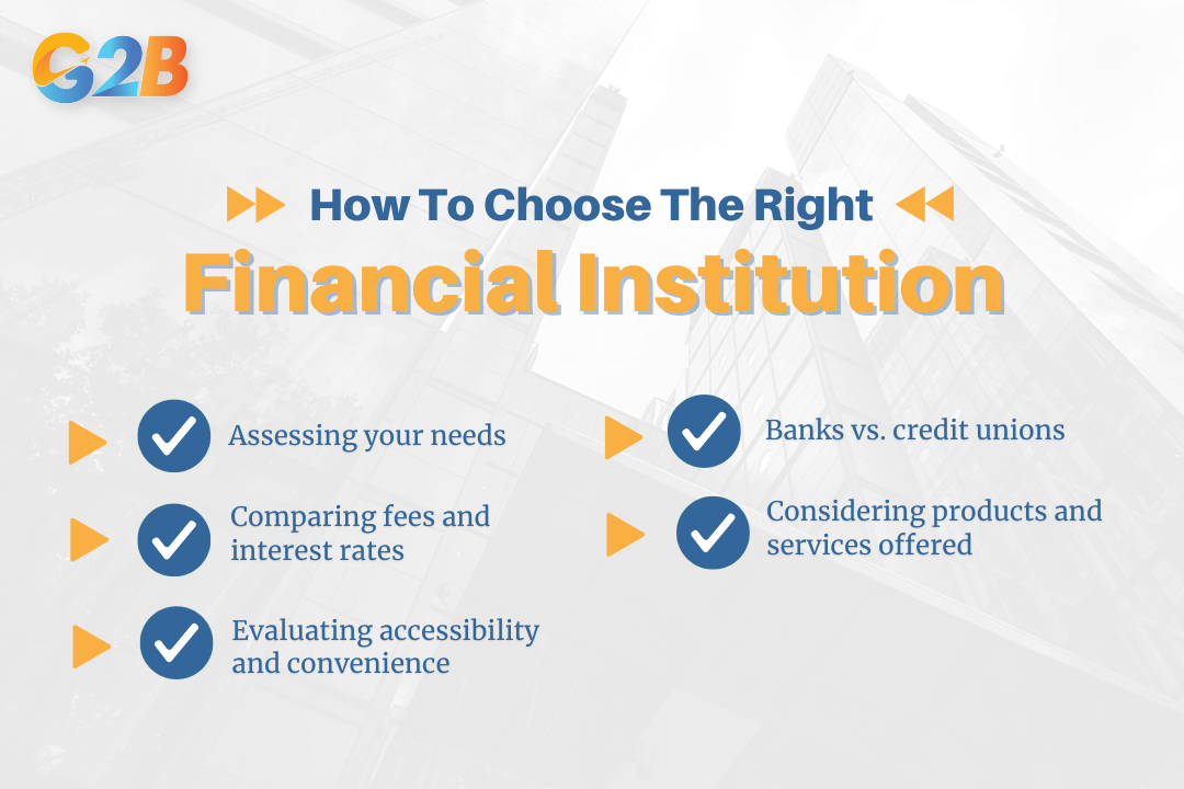 Selecting the right financial institution is a critical decision for both individuals and businesses