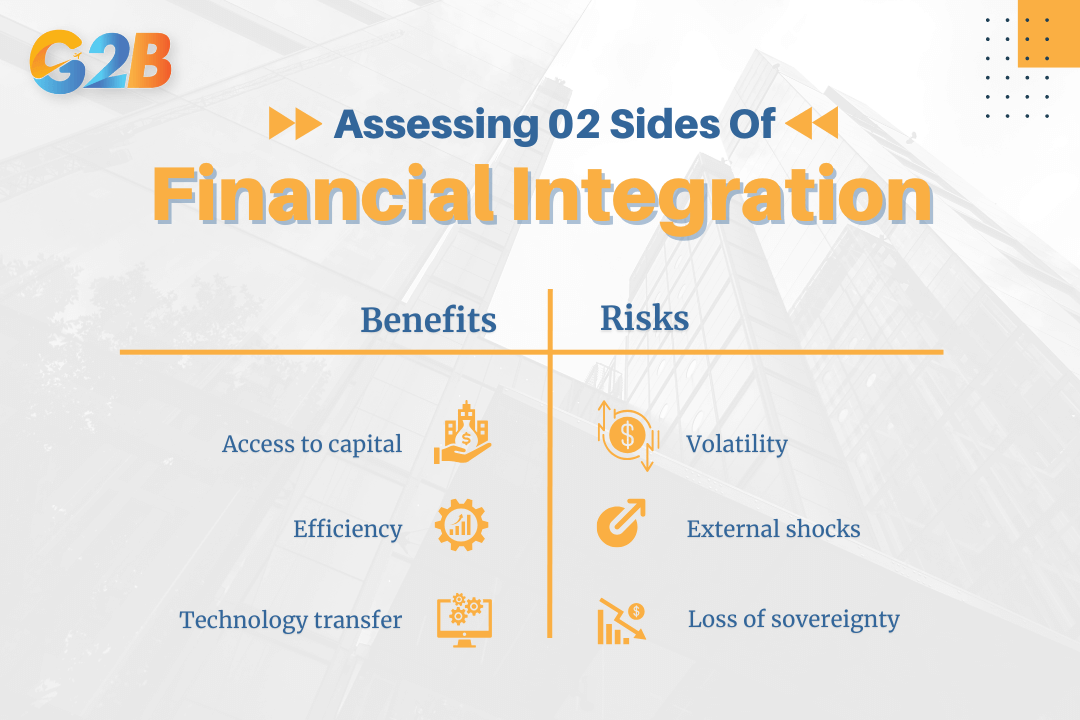 There are two sides of financial integration
