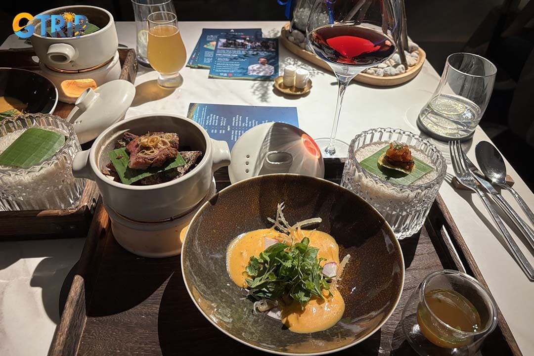 A by Tung is a groundbreaking fine dining destination, offering an intimate multi-course tasting menu