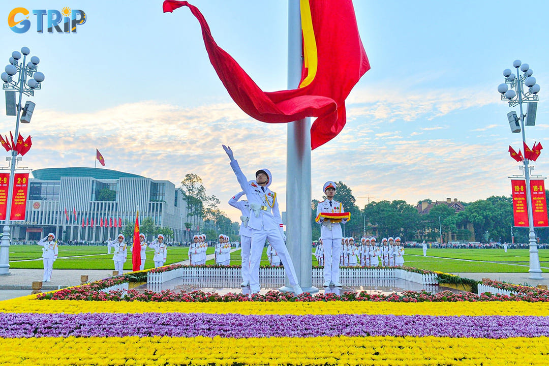 A solemn landmark in Ba Dinh Square, the Ho Chi Minh Mausoleum Complex honors Vietnam’s founding leader with historic sites and daily flag ceremonies
