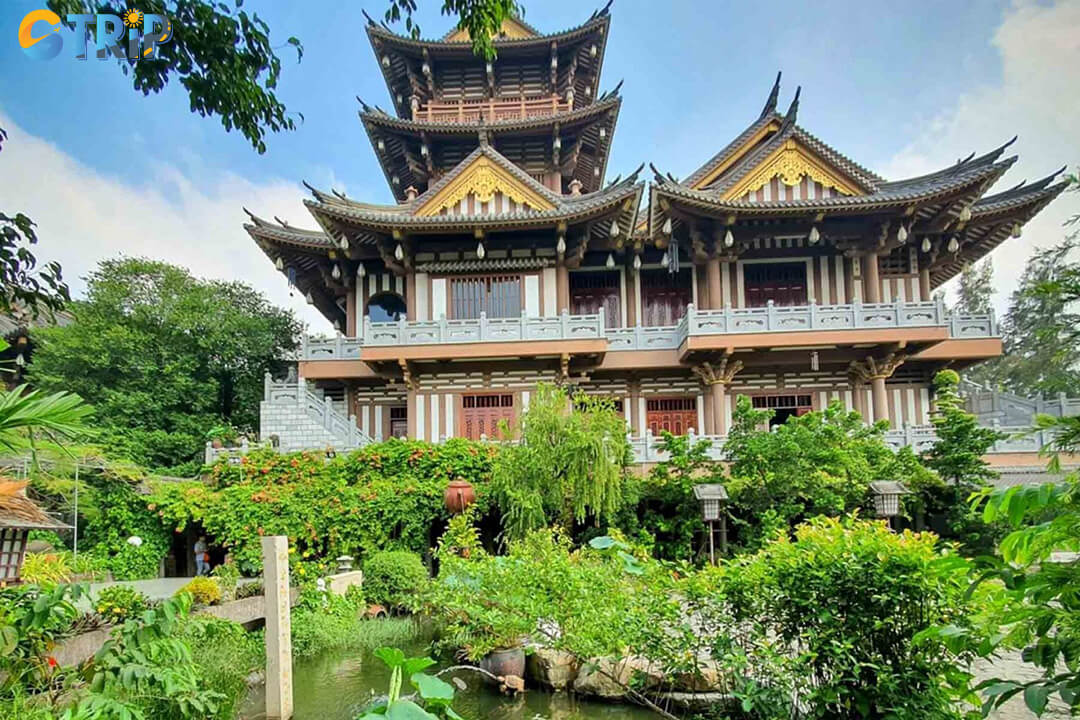 A tranquil spiritual landmark on a lush 6,000 m² campus, Khanh An Monastery is famed for its Northern Zen–inspired architecture, peaceful atmosphere, and photogenic