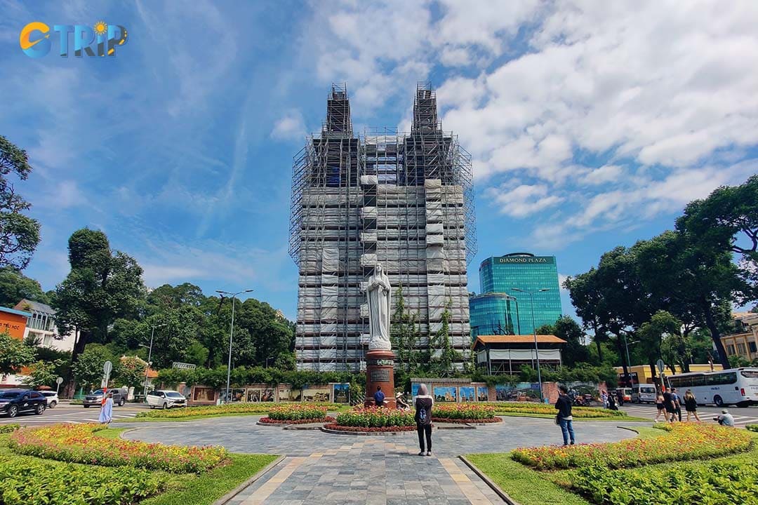 A visit to the Saigon Notre Dame Cathedral is a must