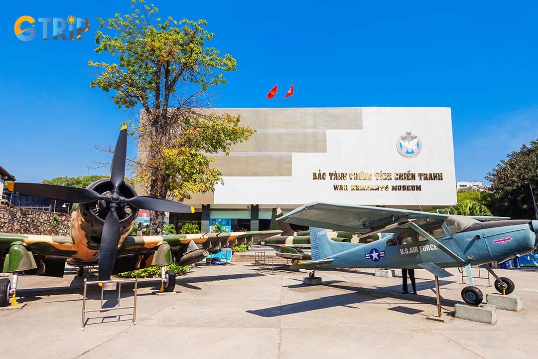 A visit to the War Remnants Museum is neccessary if want to know more about the past of Vietnam