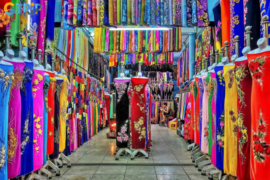 Affordable, youthful ao dai with bright colors and modern designs, perfect for budget travelers and fun photo moments