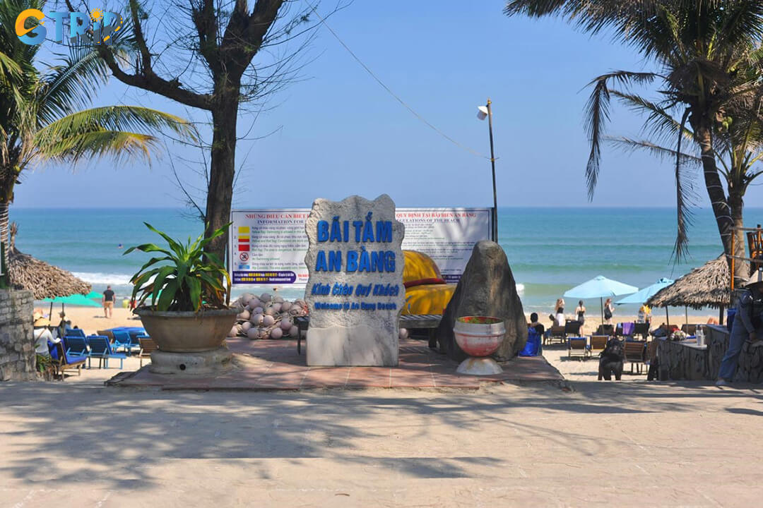 An Bang Beach, just 7 km from Hoi An Ancient Town, is a lively and easily accessible coastal escape with a relaxed vibe