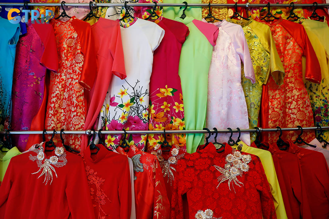 Ao dai Hong Nhung stands out as one of Hanois premier destinations for elegant handcrafted ao dai with remarkable attention to detail