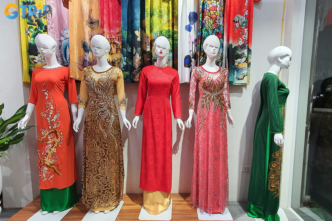 Ao dai, Vietnam’s iconic traditional dress, makes a meaningful and wearable souvenir that beautifully blends cultural heritage with modern elegance
