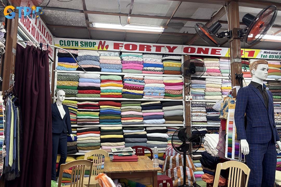 At 41 Tailor, experienced craftsmen deliver fast, budget-friendly custom pieces within the vibrant Hoi An Cloth Market