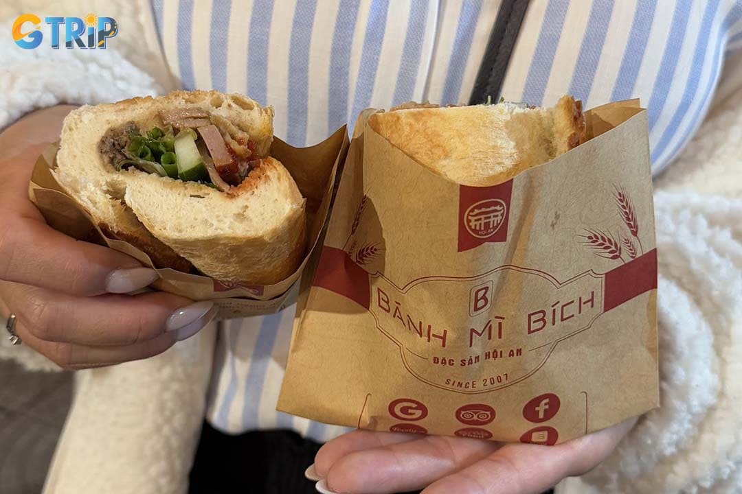 Banh Mi Bich offers one type of banh mi, specially made for meat lovers
