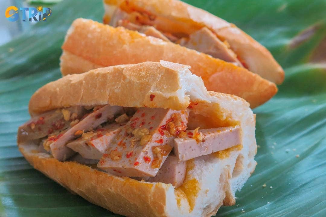 Banh Mi Ong Ty is famous for its homemade pork sausage and beef sausage