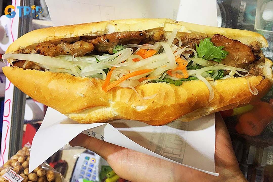 Banh Mi Pho Co is known for its signature egg oil sauce