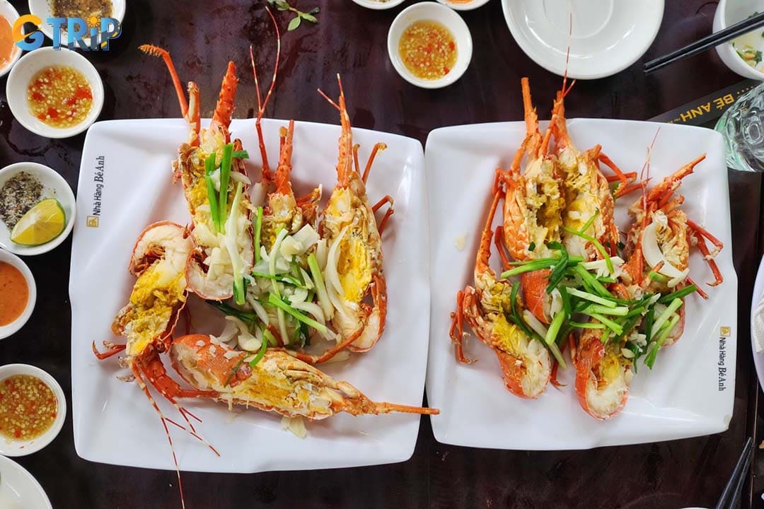 Be Anh Seafood Restaurant is a popular local seafood spot serving fresh seafood, affordable dishes, and a large menu perfect for families and groups