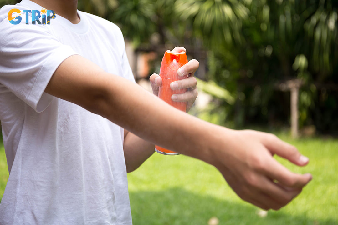Be sure to bring mosquito repellent and wear long sleeves during the rainy season