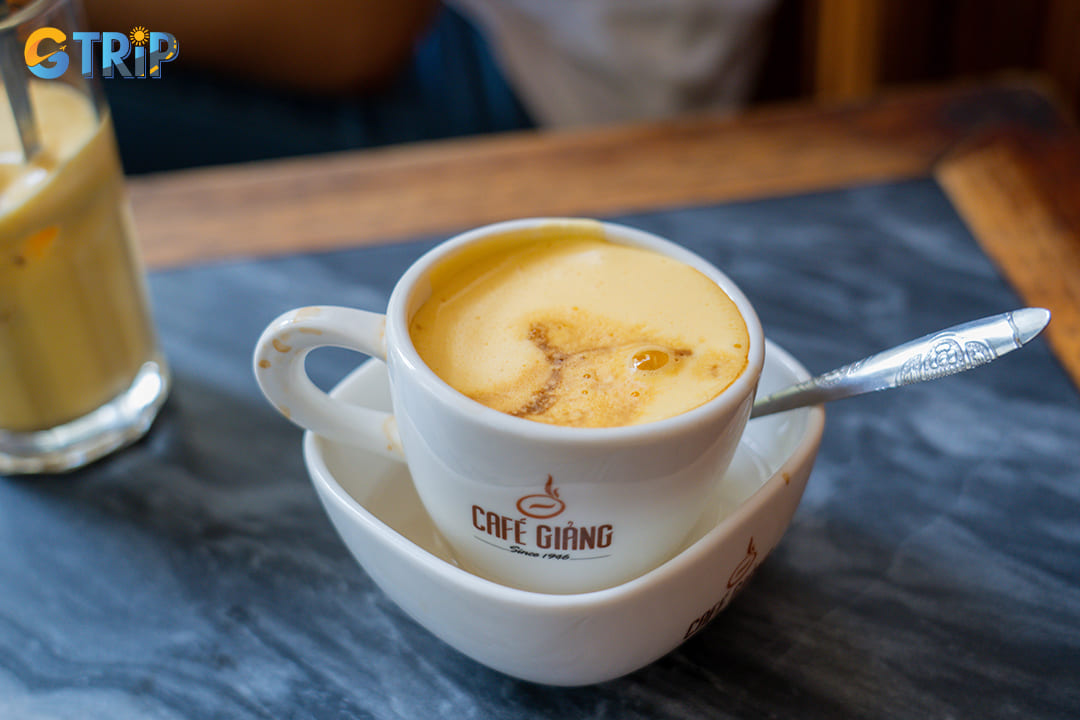 Begin your day with breakfast at a traditional cafe like Cafe Giang or a French patisserie