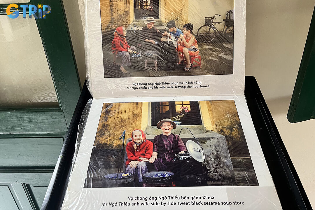 Black Sesame Soup Demonstration shares the story of Ngo Thieu, a legendary Hoi An vendor who spent over 70 years perfecting and selling the traditional xi ma dessert