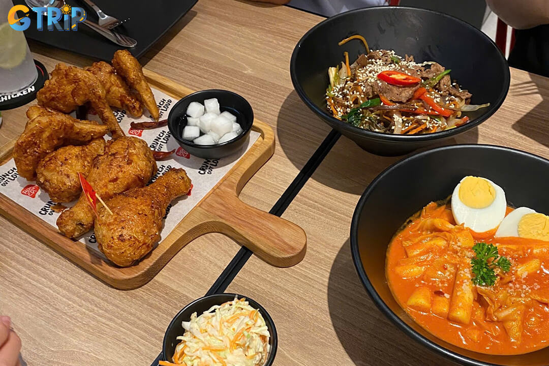 Bonchon Chicken in Hanoi is the go-to spot for crispy Korean-style fried chicken and bold signature flavors, offering a true taste of Korea in a modern, casual setting