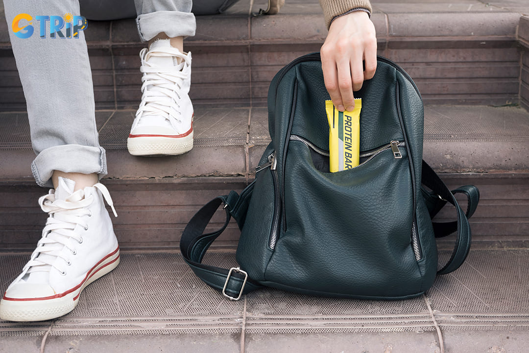 Bringing energy bars will help you stay energized for a longer time