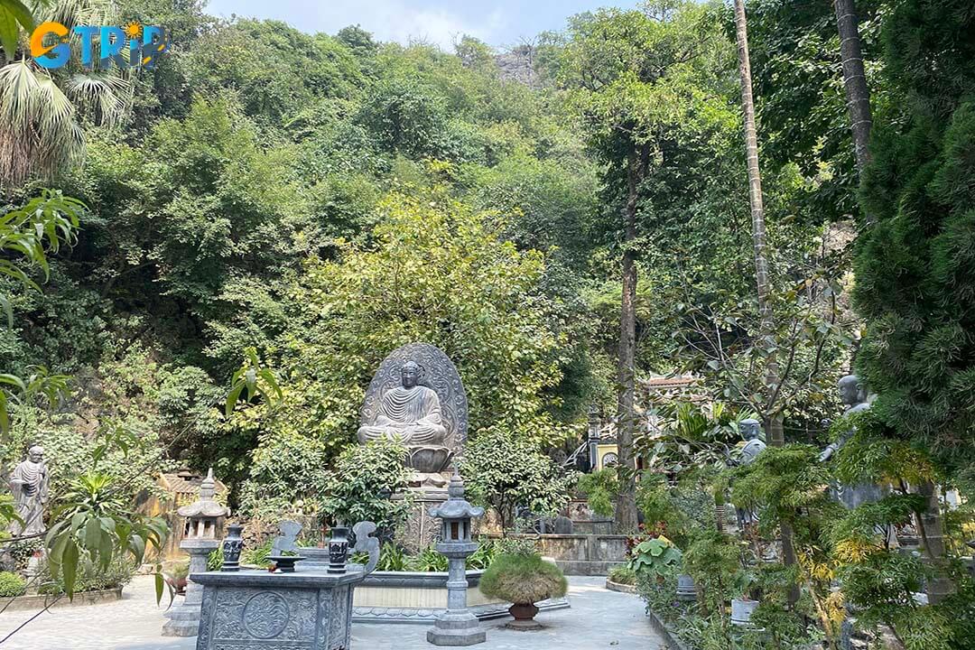 Buddha statue in the temple