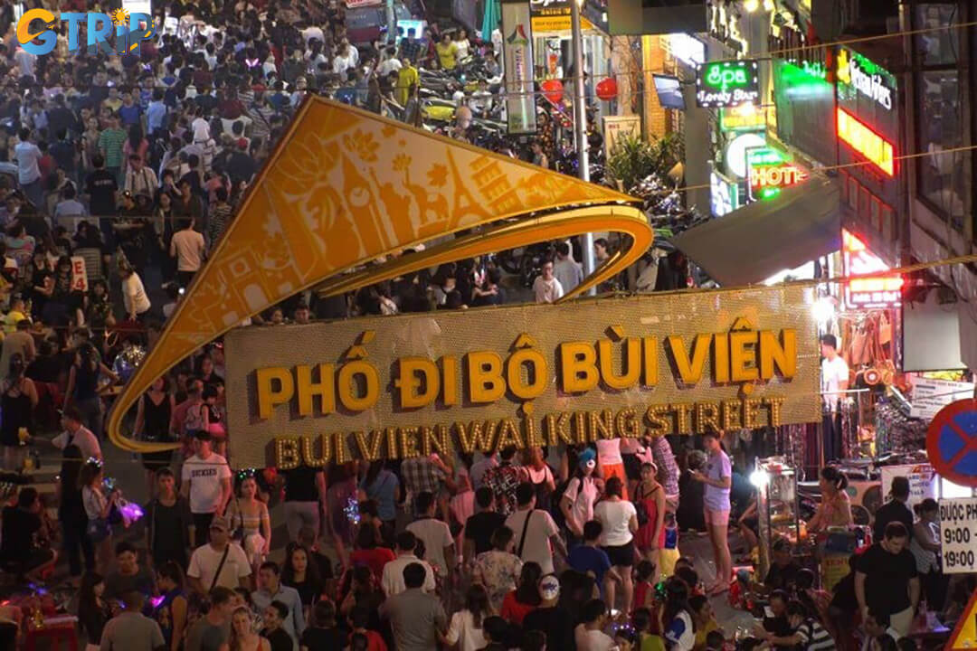 Bui Vien Walking Street is Saigon’s nightlife epicenter a neon-lit hub of music, laughter, and energy where the city comes alive and the party lasts till dawn