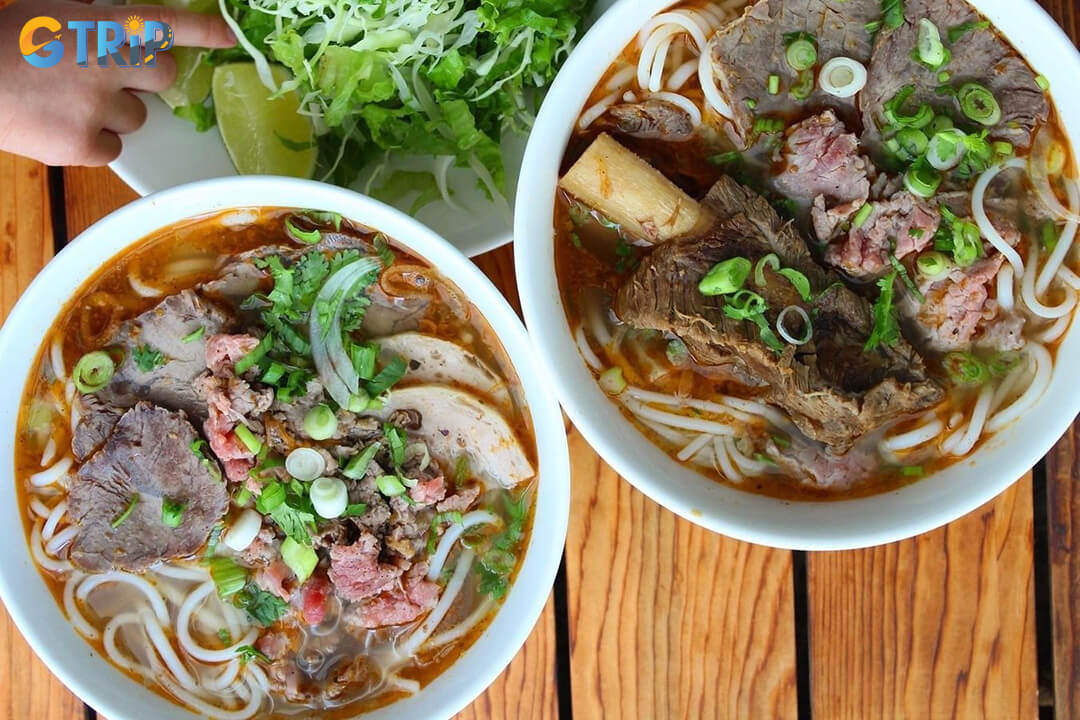 Bun Bo Hue 170B is a local favorite, serving bold, spicy, and richly flavored Hue-style soup with thick noodles and generous toppings in a no-frills setting