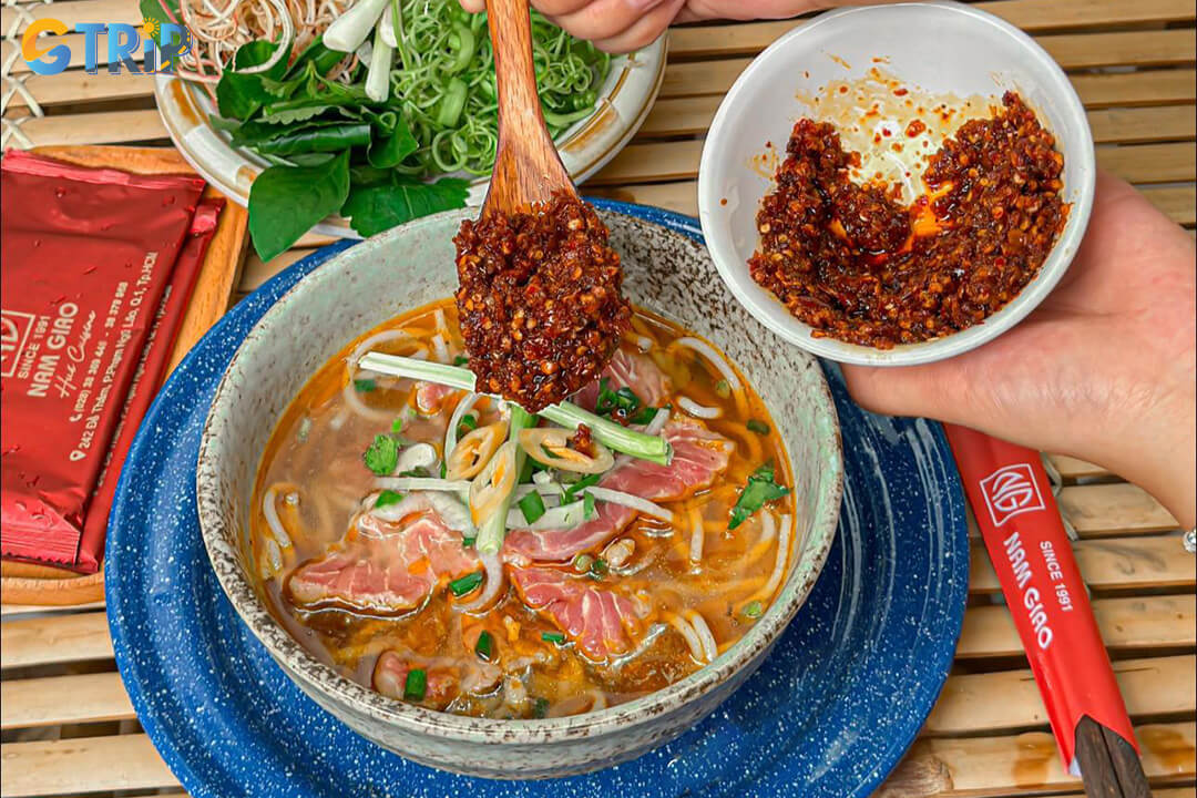Bun Bo Hue Nam Giao offers a refined, premium take on Bun Bo Hue with clear, complex broth and high-quality meats for discerning diners