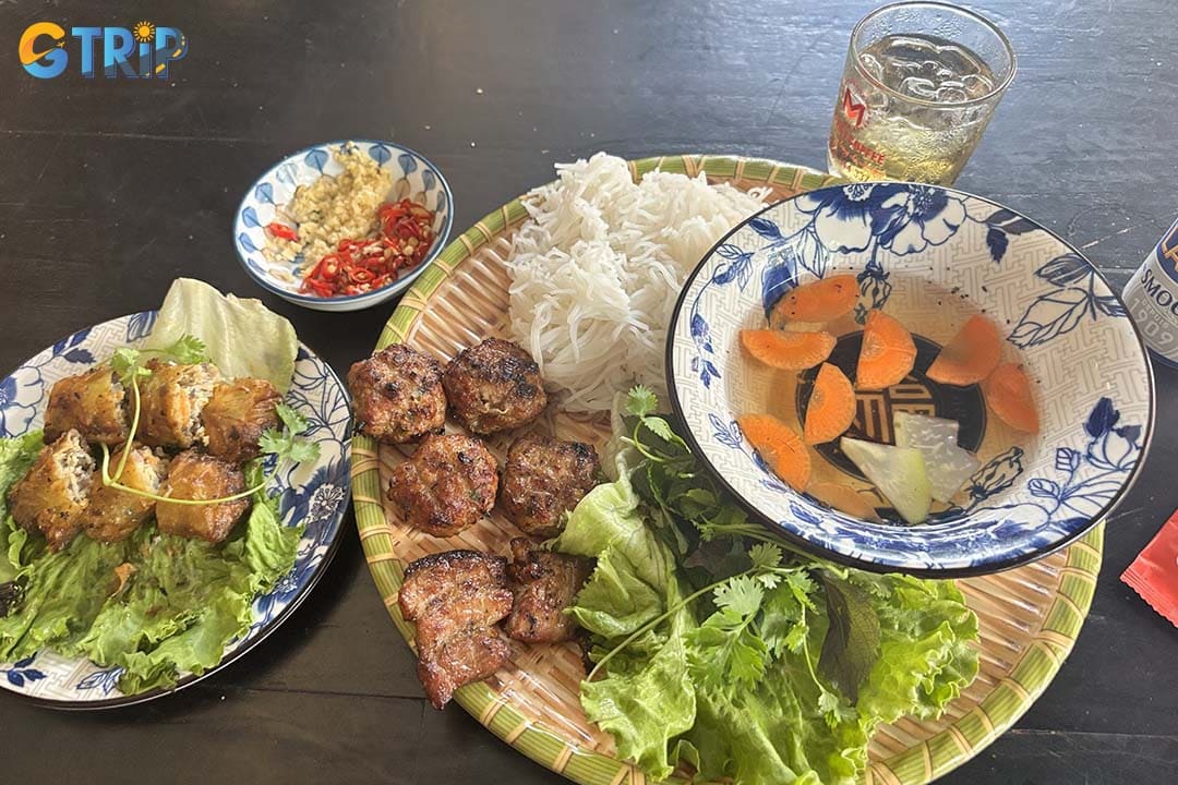 Bun Cha Quyen's House has a cozy family-run atmosphere and delicious bun cha