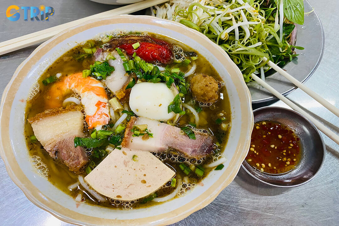 Bun Mam 47 serves bold, savory broth with generous portions of fish, shrimp, and pork, offering an authentic local experience away from the tourist hubs