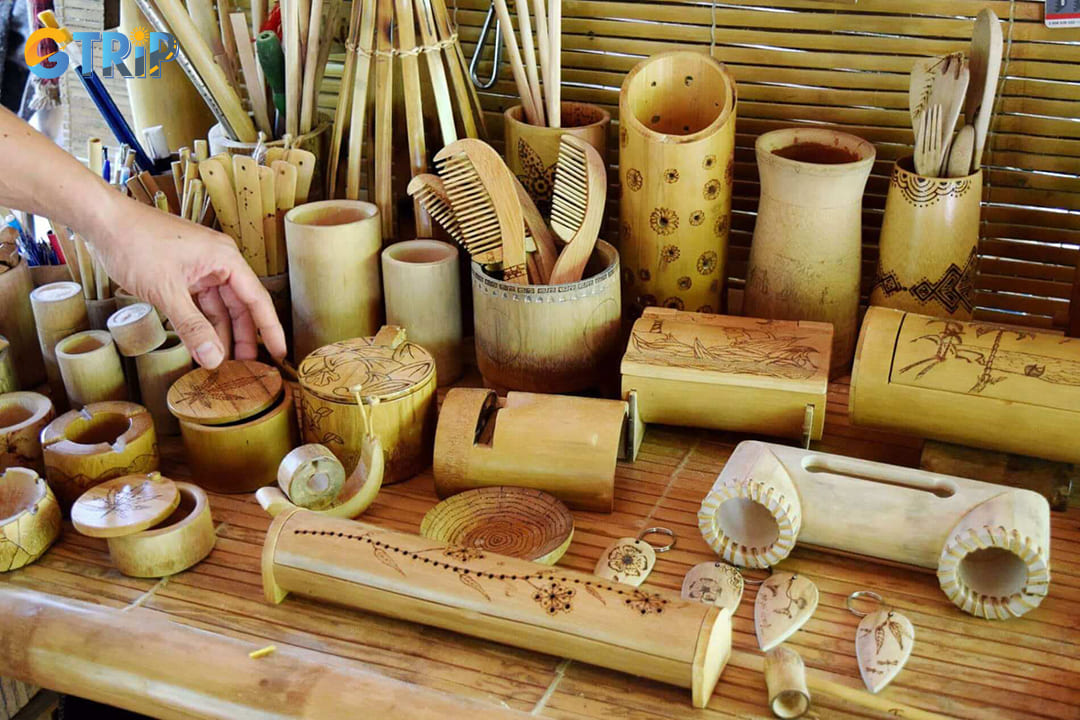 Business groups can participate in hands-on craft workshops at local villages