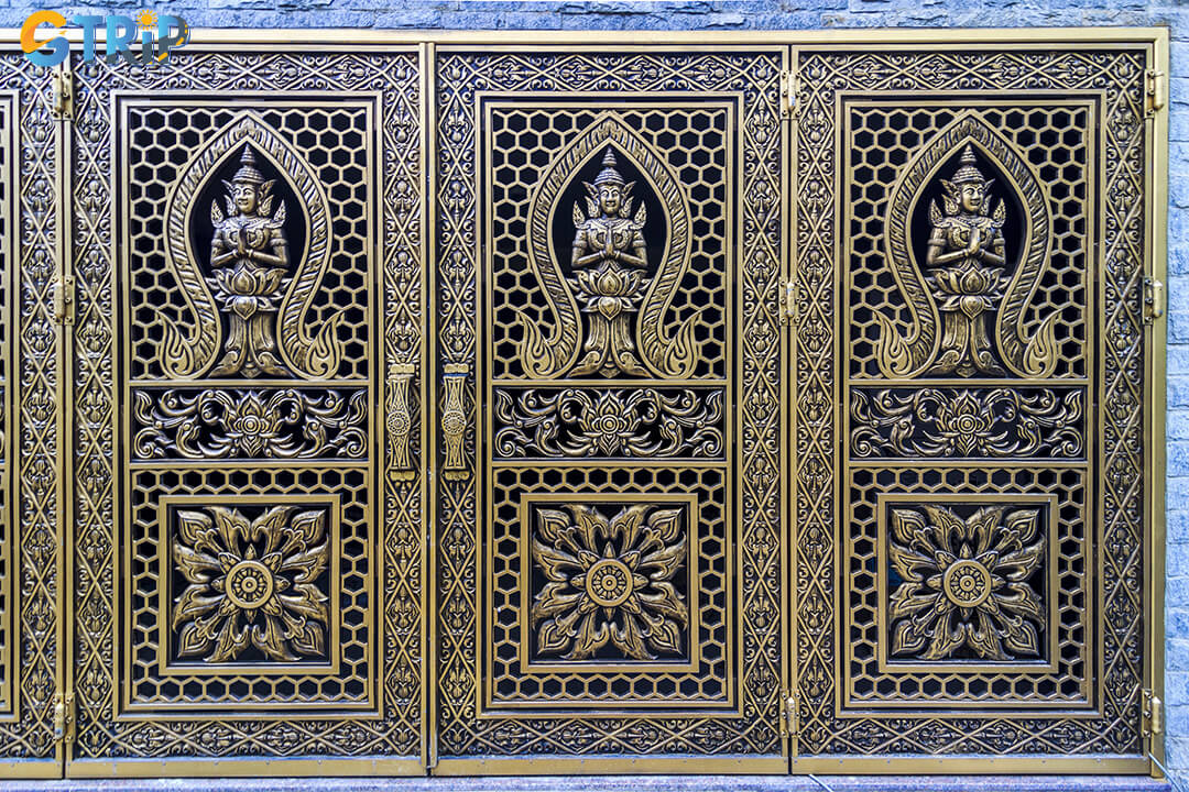 Buu Long Pagoda dazzles with white walls, golden spires, and Thai-inspired architecture that beautifully honors Theravada Buddhist traditions