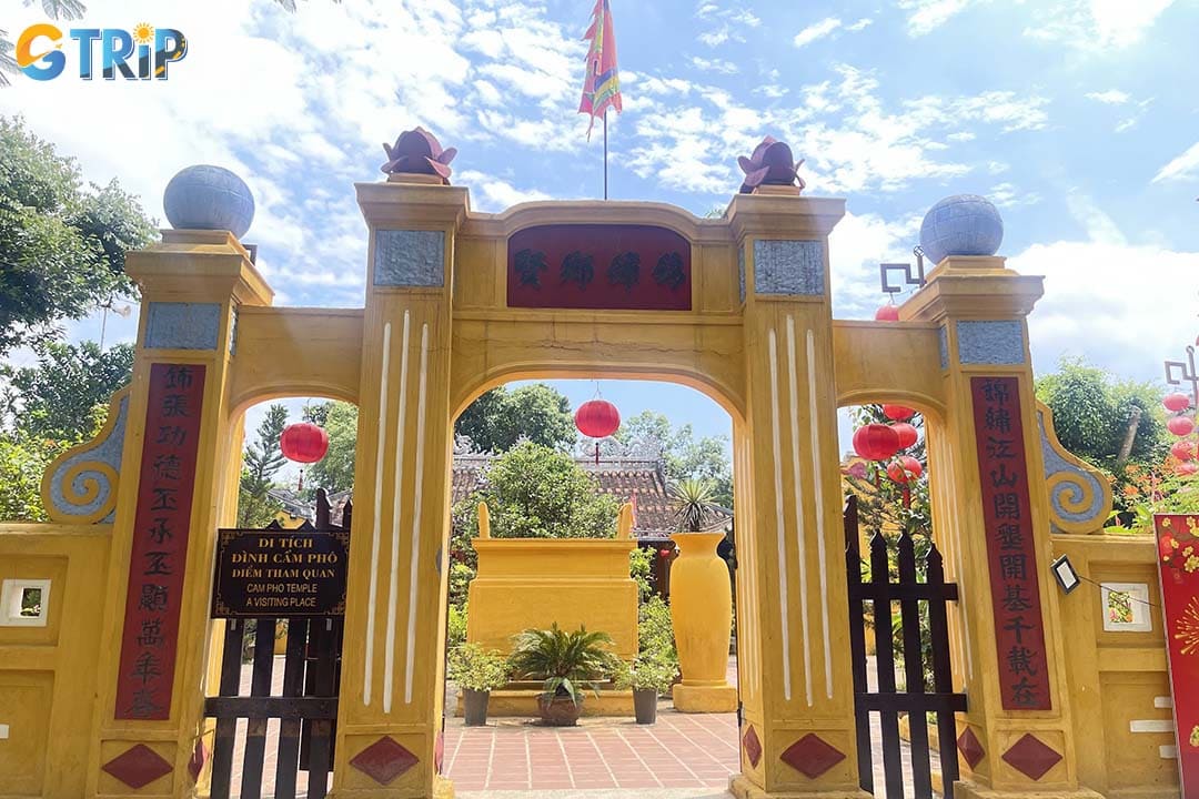 Cam Pho Communal House is also known as Cam Pho Temple