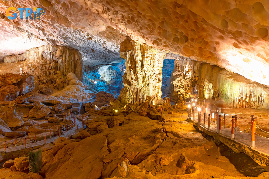 Chambers of Sung Sot cave