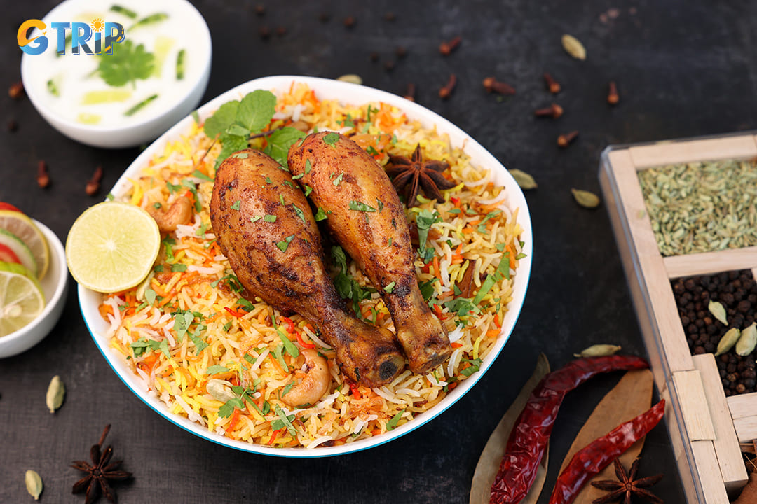 Chicken Biryani is a one-pot rice dish that is a favorite in Indian cuisine