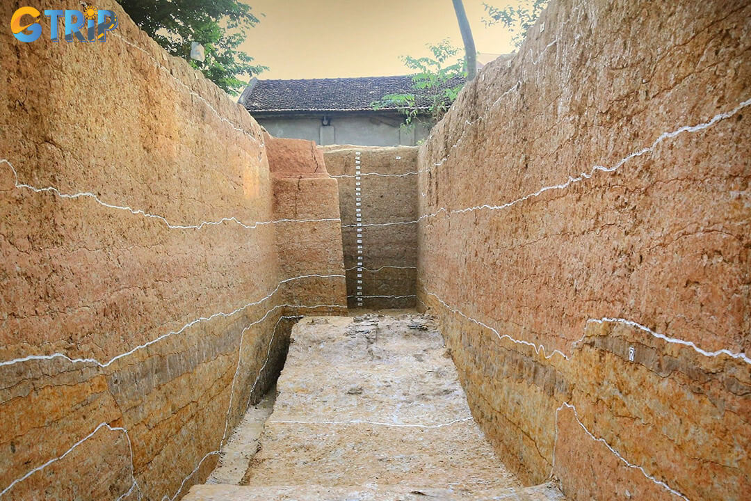 Co Loa Citadel is famed for its unique spiral architecture with three remaining ramparts that once formed a sophisticated defensive system and royal residence