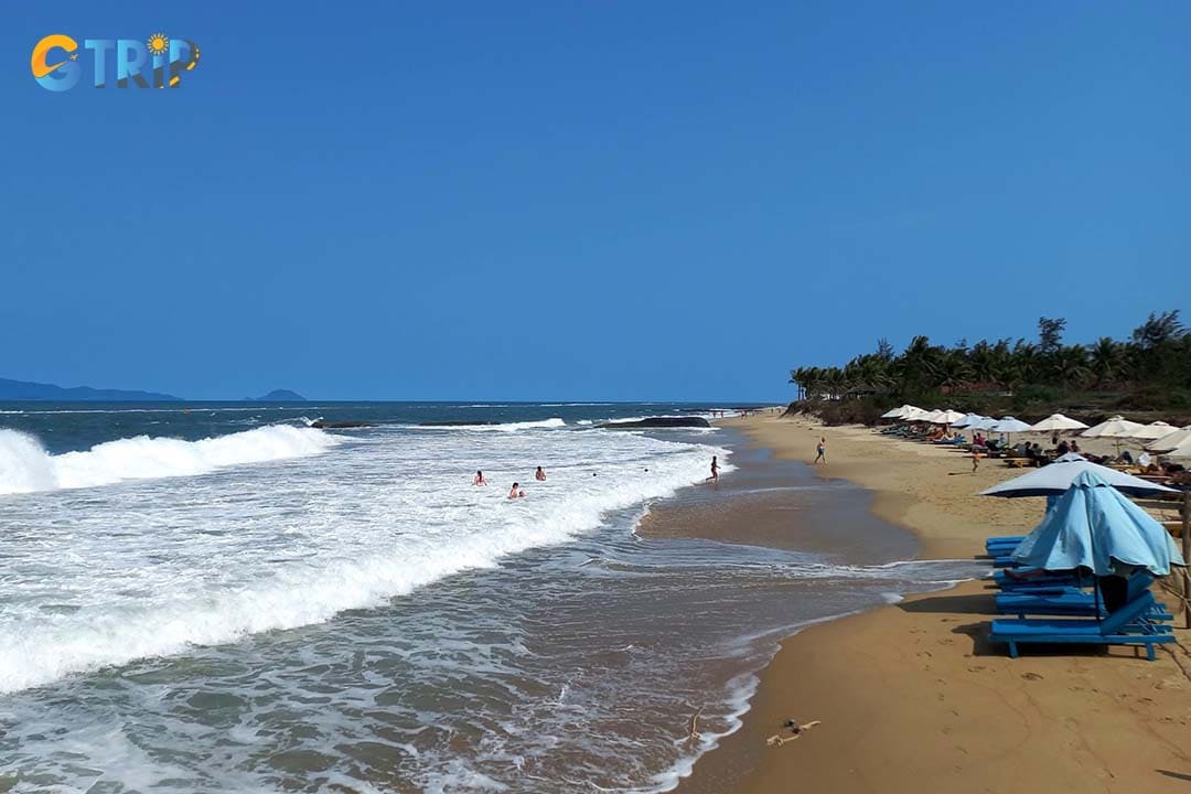 Coconut Beach is a palm-lined stretch near An Bang with a relaxed vibe, simple beachfront eateries, and natural shade for a lazy afternoon.