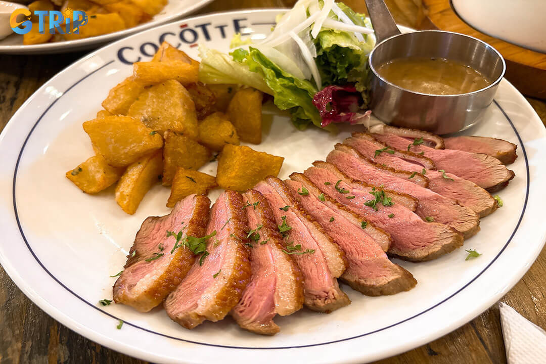 Cocotte serves authentic French country-style dishes in a cozy, rustic setting, offering hearty, flavorful meals at great value