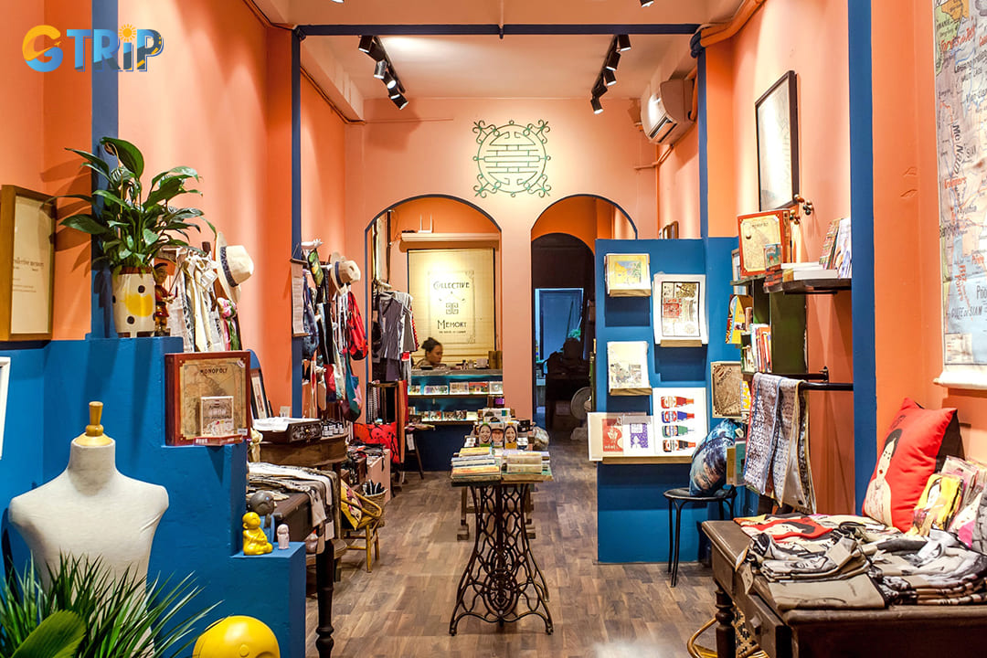 Collective Memory offers a refreshing departure from traditional souvenir shops with its curated selection of design-forward items that capture Hanoi's contemporary creative spirit
