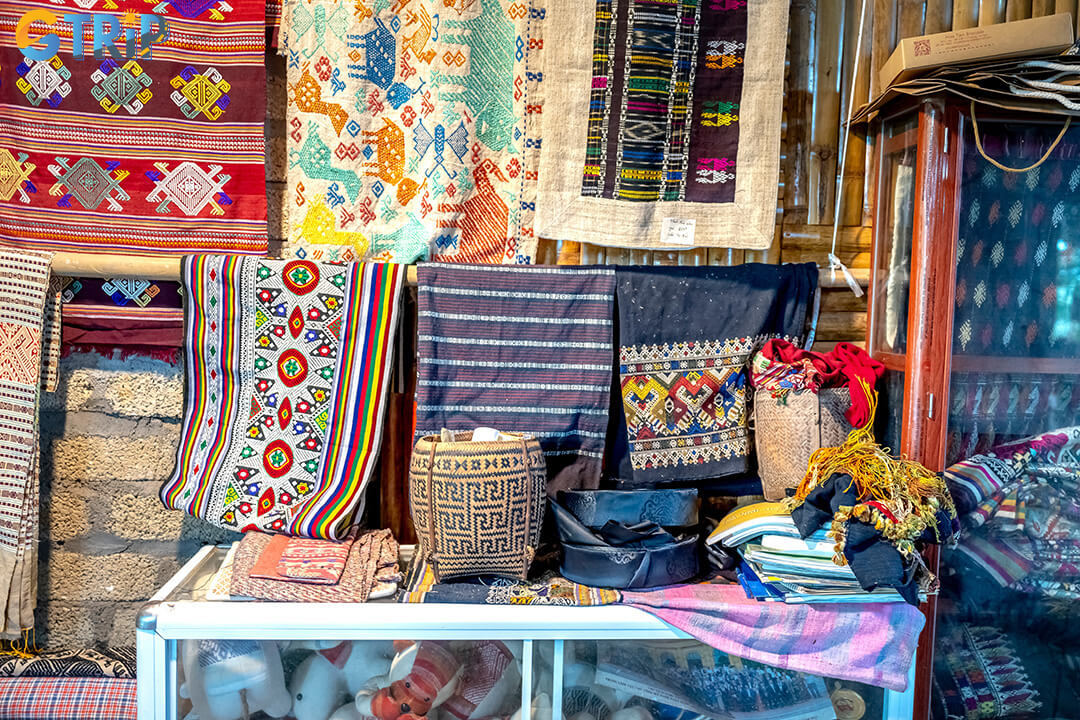 Colorful brocade textiles celebrate Vietnam’s ethnic heritage with bold patterns, rich symbolism, and timeless craftsmanship