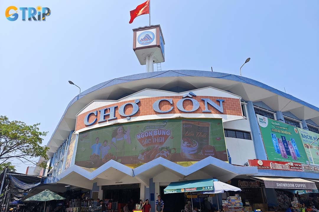 Con Market is where locals go to shop every day