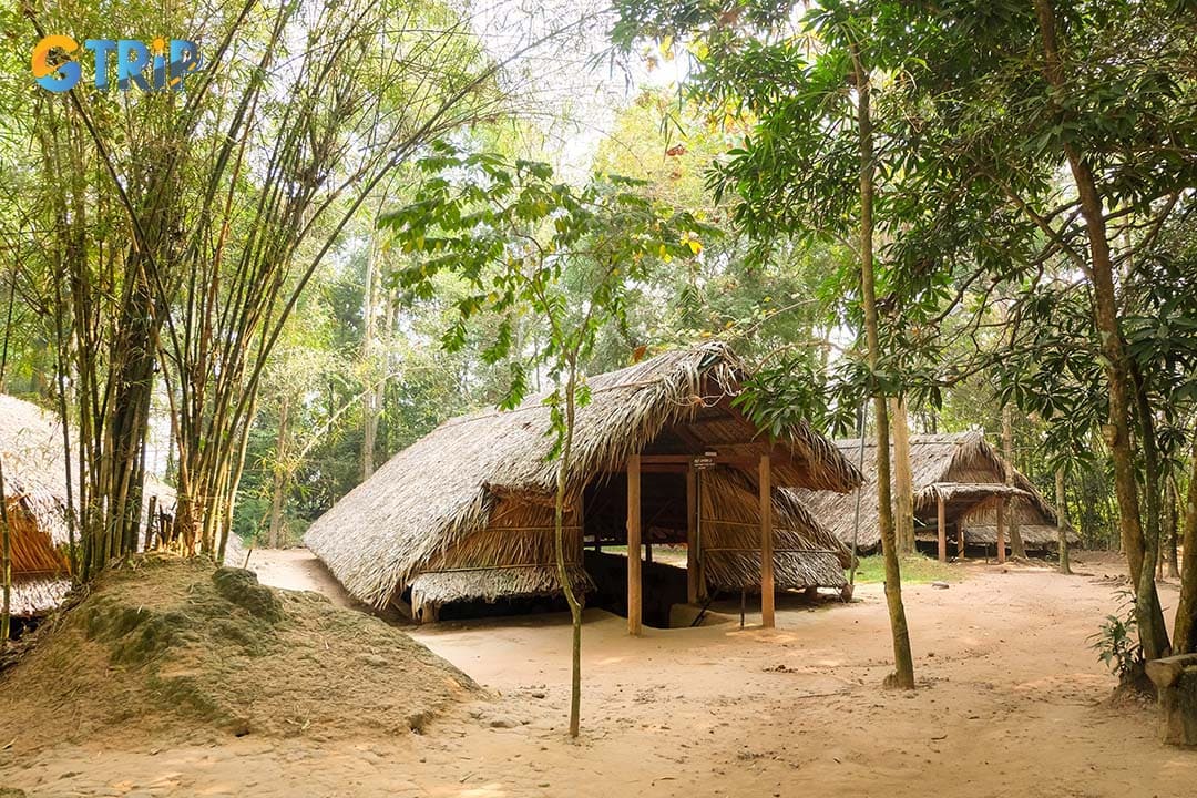 Cu Chi tunnels tells the story of underground tunnels