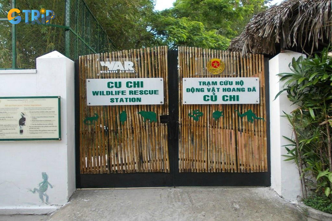 Cu Chi Wildlife Rescue Station is the largest wildlife rescue center in southern Vietnam