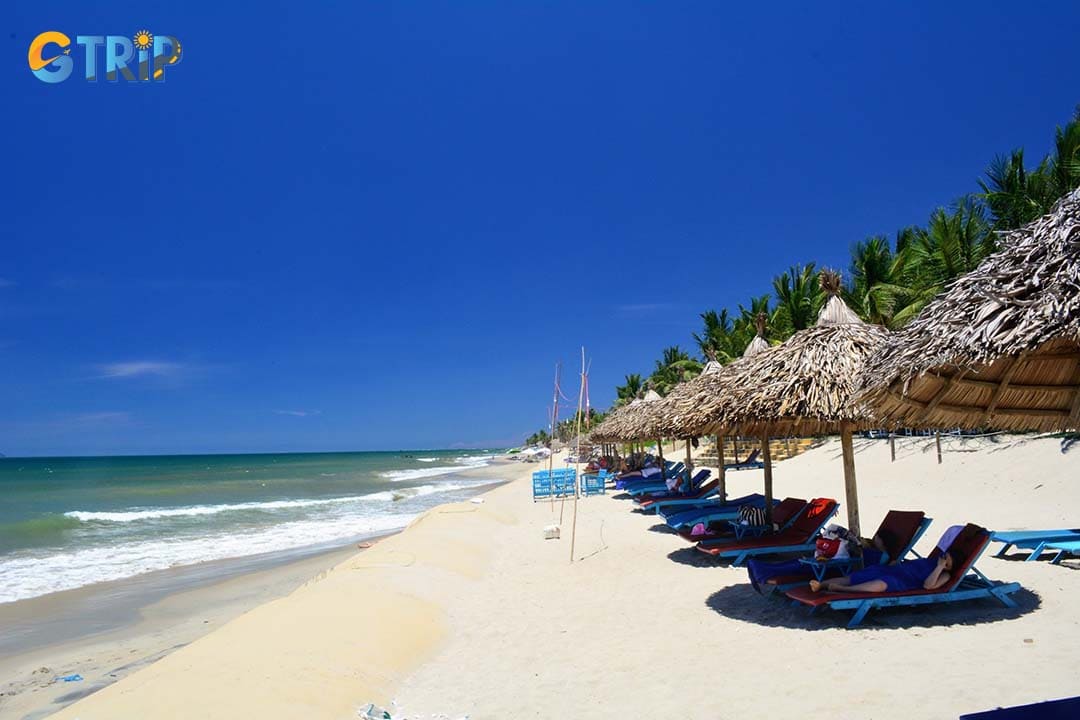 Cua Dai Beach is peaceful stretch of fine white sand and calm waters, perfect for quiet relaxation and long seaside walks